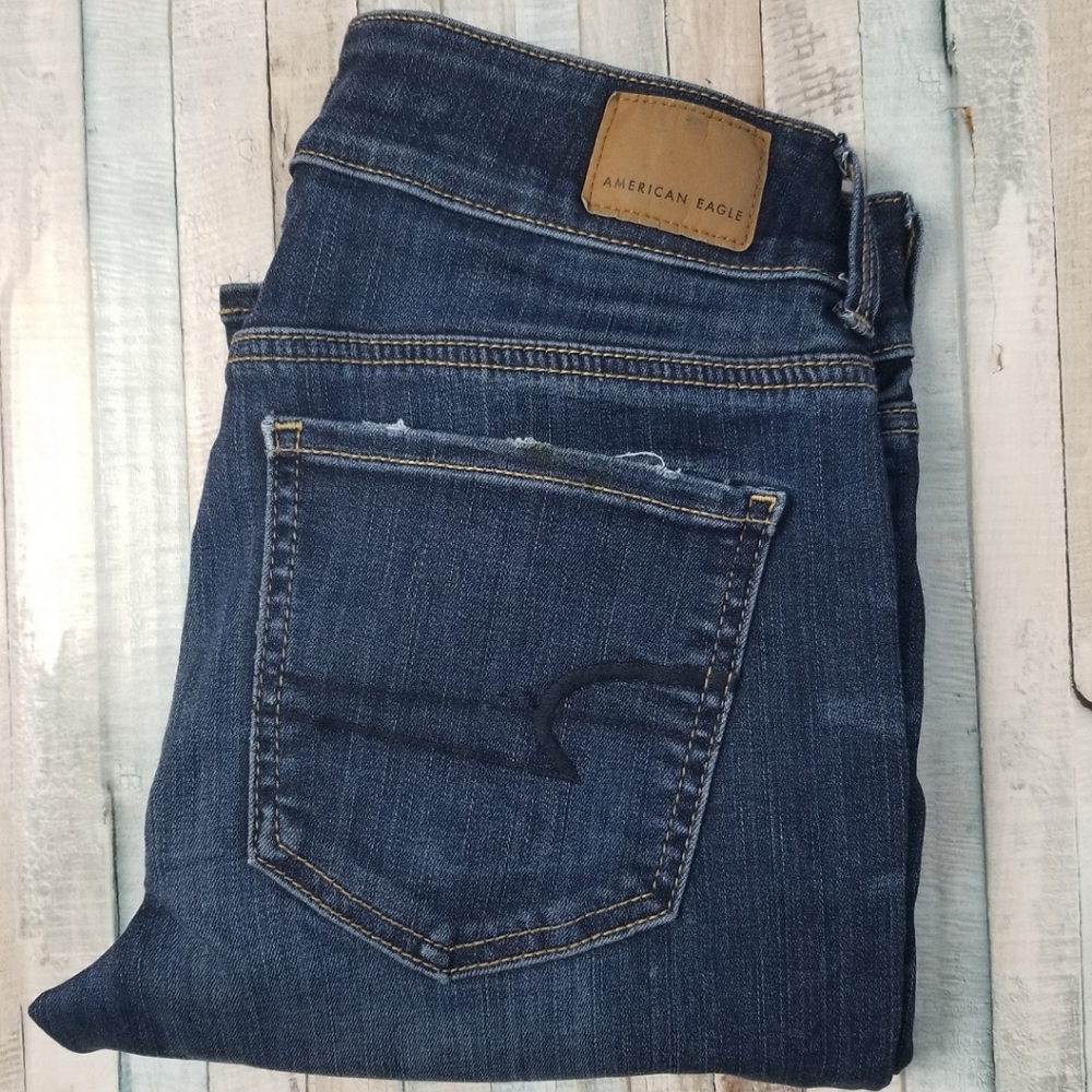 American Eagle Artist Crop Jeans